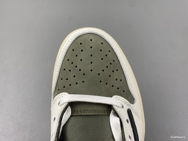 Kick Theory DM7866-200 OLIVE SCOTT X LOW TRAVIS JORDAN AIR 1 OG MEDIUM 0704